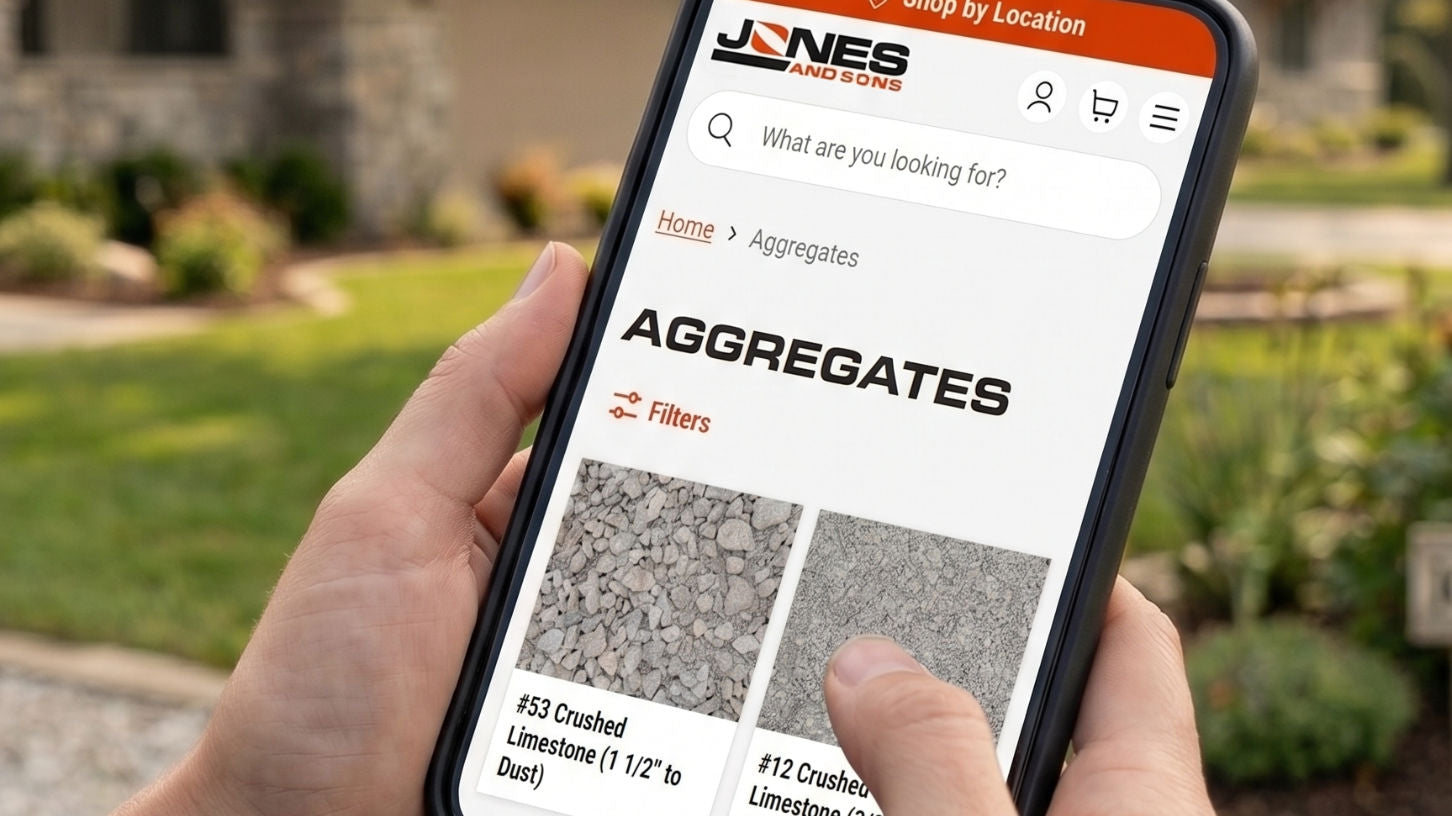Call-Free Ordering: Get Your Aggregates, Mulch, and Soil Online Now!