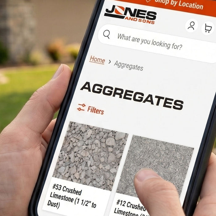 Call-Free Ordering: Get Your Aggregates, Mulch, and Soil Online Now!