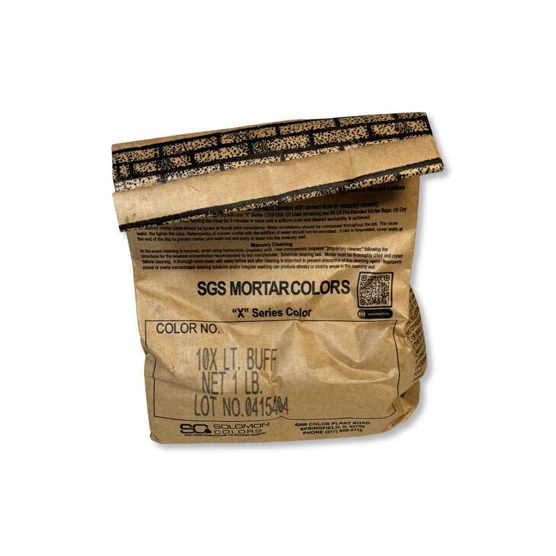 Light Buff Mortar Color