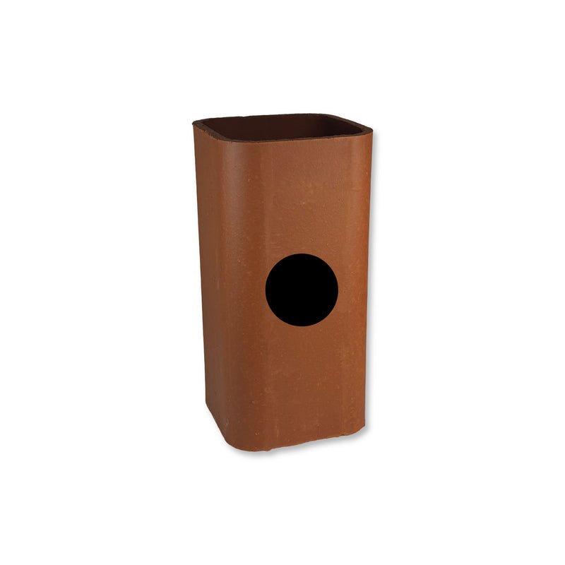12" x 12" Flue Liner w/ Round Cutout