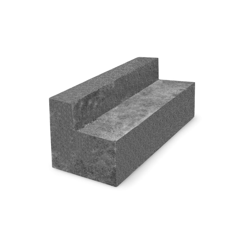 8" Solid Header Block