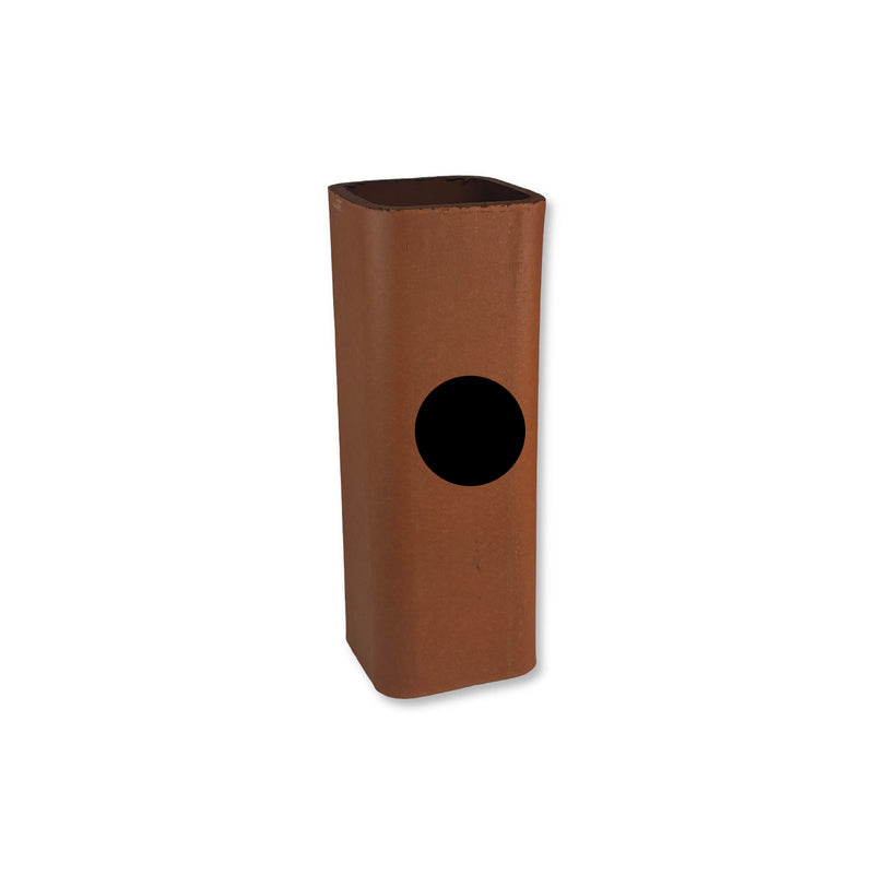 8" x 8" Flue Liner w/ Round Cutout