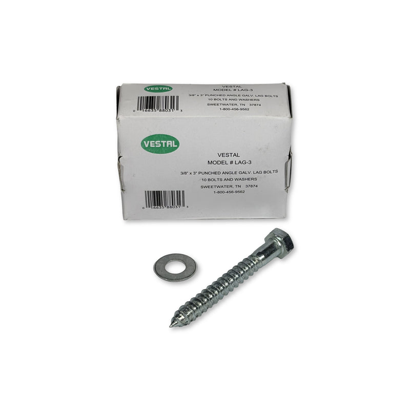 Punch Angle Iron Galvanized Lag Bolts