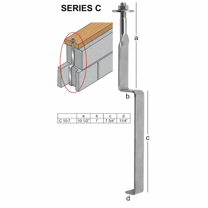 C-10 Galvanized Anchor Bolt