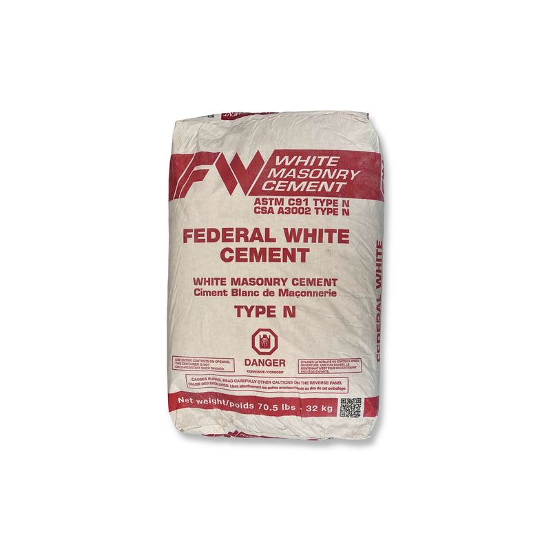 Federal White Mortar Type N 70# Bag