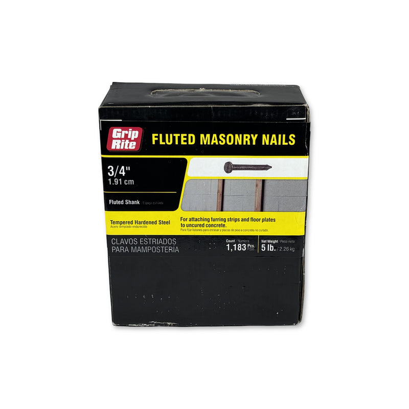 Fluted Concrete Nail 3/4"
