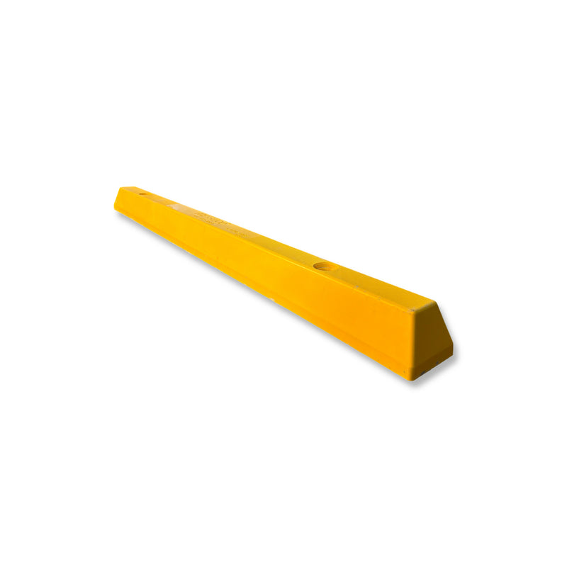 Polymer Coated Parking Curb – Yellow