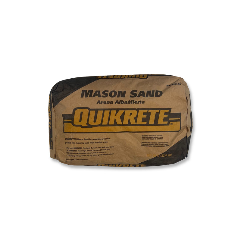Quikrete Fine Mason Sand 50# Bag
