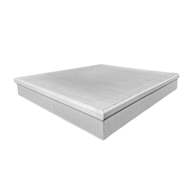 1 Tread Concrete Step With Stoop (7"H X 4'D x 4'W)