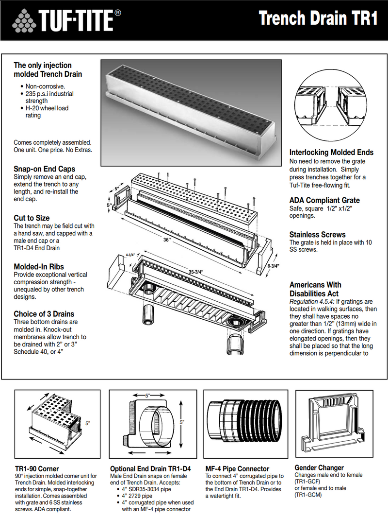 Trench Drain