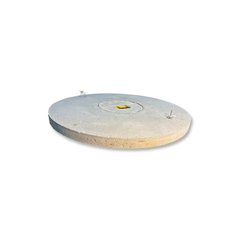 Concrete Well Lid With Round Pull-Out